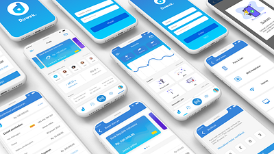 apps duwek app apps branding design exploration interface landing page ui ux web