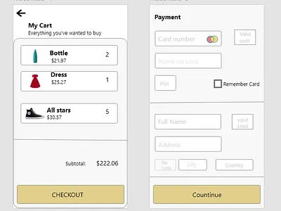 shopping cart