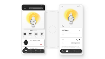 B&Z Home/Product Details Page Interface Design app design fitness illustration ui ux