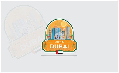 Dubai Travel logo 1 brand design brand identity design graphicdesign illustration illustrator logo logo design logos typography
