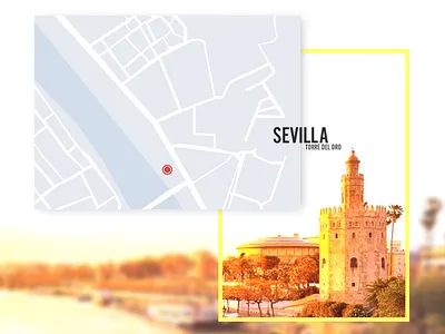 ¡Mapa - DailyUI - DIA 29! android branding challenge clean daily ui dailyui design españa illustration illustrator ios map sevilla typography ui vector