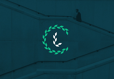 LC Monogram branding design identity logo typography