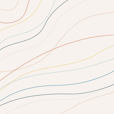 Rainbow Line Print design graphic illustration pattern