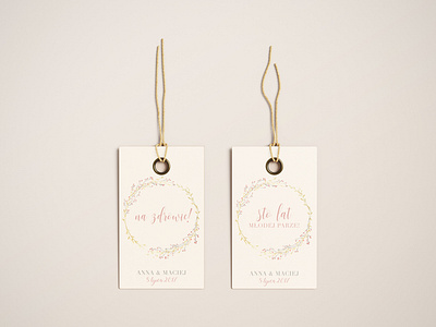 Wedding labels editorial design labels tags wedding wedding invitation