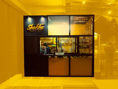 shakha kebab & coffee - brand identity branding coffee shop design design graphic digital food and beverage identity kebab logo logo design logotype manual turkey typography vector