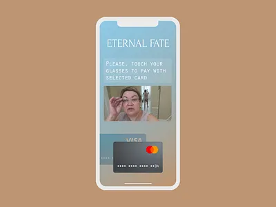 Using Gestures to Confirm Payment checkout creditcard design eternal faith fate flat gradient minimalism mobile app redko selfie ui vector