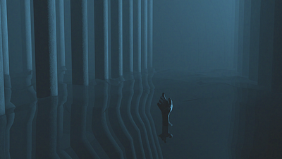Horror cinema 4d dark foggy horror volumetric