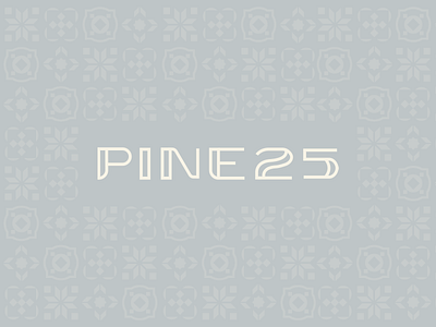 Pine 25 Logo apartment branding charlotte logo residential