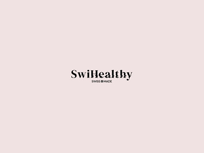 SwiHealthy brand branding design france graphicdesign logo typography vector