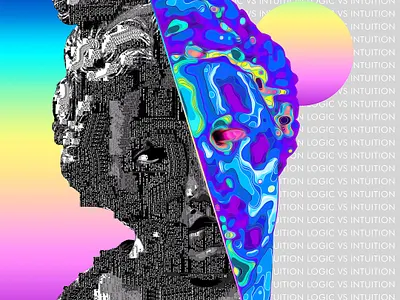 Experimental Poster Art - Tutorial abstract artwork class colorful daily poster design design art experiment experimental experimental design experimentalart gradient klarens newspaper art poster poster art poster design poster designer skillshare tutorial