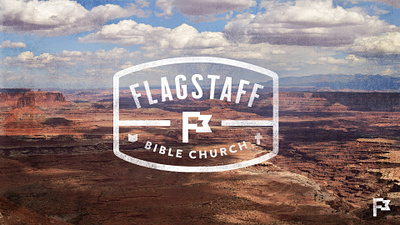 Flagstaff Secondary Logo brand identity branding church logo design icon logo logos typography