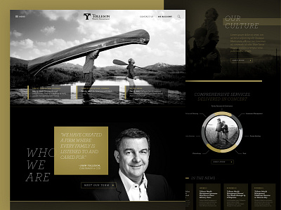 Tolleson Concepts branding design illustration ui ux web website