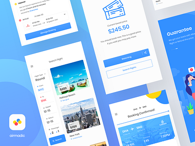 Book cheap flight with Airmadic app ui book flight buy air ticket buy ticket cheap app cheap flight cheap ticket flight app flight layover ios app iphone x layover app layover plan minimal ui ui design