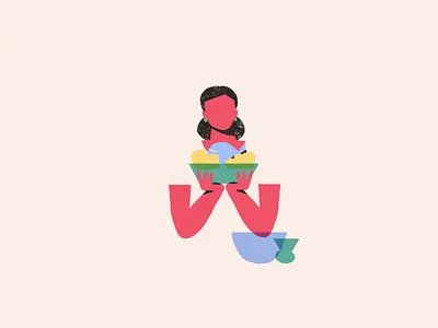 foodie artdirection character design characterdesign design food illustration service
