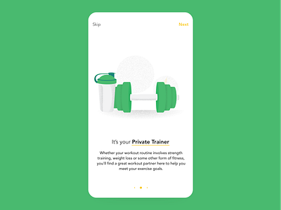 Onboarding app design flat gym gym app illustration onboarding onboarding screen onboarding screens trainer training ui ui elements uidesign uiux ux vector