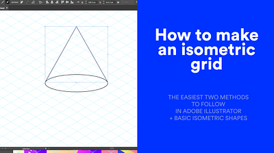 How to create isometric grid and isometric shapes 3d 3d art branding free graphic design graphic art how to illustration isometric isometric art isometric design isometric draw isometric projection isometric tutorial minimal tutorial vector