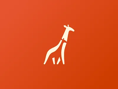 Giraffes Logo animal animal logo branding design flat giraffe illustrator logo vector