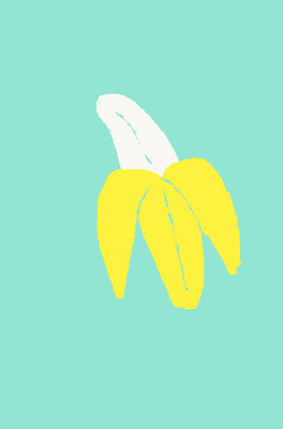 banana~ illustration logo