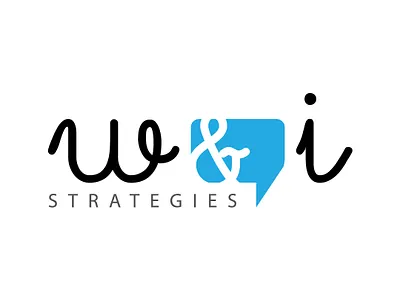 W & I Logo branding design i logo mnemonic w