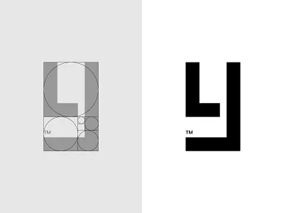 LYL - Redesign Proposal branding design geometry golden section icon illustration letter logo redesign 品牌 商标 插图 设计