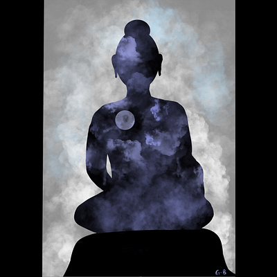 Buddha. buddha calm design digitalart illustration meditation