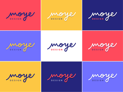 Moye Design Logo branding design logo moye moyedesign simple design typography