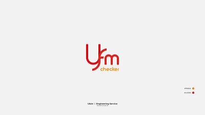 Ufm Checker bim branding design engineering logo logo design rebranding typography vector