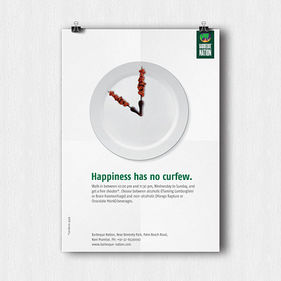 Barbeque Nation - Late comers ads design branding