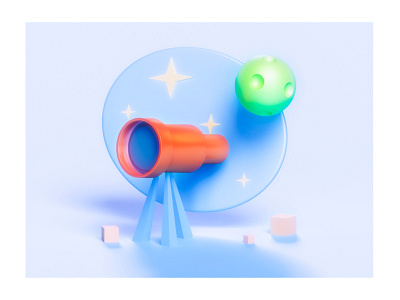 Searching 3d 3d animation app ball game homepage icon illustration interactive interface isometric landing page landingpage layer lowpoly render ui ux ux web website