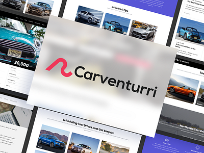 Carventurri brand brand design brand identity branding icon logo logotype minimal typography ui ux web