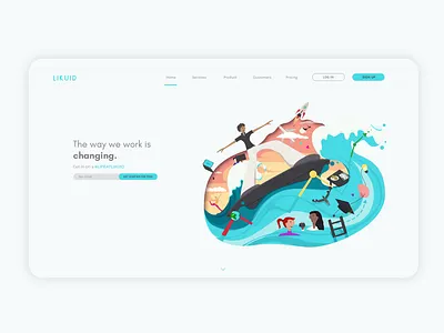 Web Assets for Likuid Spaces adobe photoshop branding business cartooning character clean colors design graphic design icons illustration surfing vector art water web assets web design webdesign website