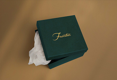 Frontier Box Packaging box design brand identity branding design fashion graphic design icon identity design logo logomark logotype