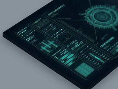 Sci-fi UI design in After Effects aftereffects scifi scifiart scifiui