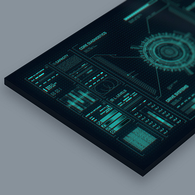 Sci-fi UI design in After Effects aftereffects scifi scifiart scifiui