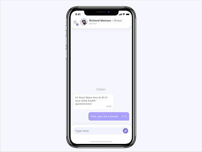 Medical chat animation chat chatting digitalization doctors ehealth healthcare medicalrecords mobilehealth telehealth telemedicine telemonitoring uiux uiuxdesign yalantis