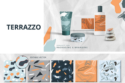 Terrazzo Seamless Patterns brand brand design branding design graphic pattern patterns seamless patterns