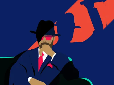 Deceit deceit illustration illustrator light shadow vector