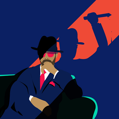 Deceit deceit illustration illustrator light shadow vector