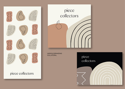 PIECE COLLECTORS PRESENTATIoN 02 brand design brand identity branding branding concept colors design earthy handmade layout natural