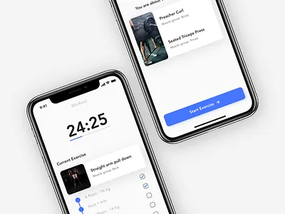 Workout Companion - Exploration branding coach companion companion app concept copenhagen denmark design fitness gym gym app tracker ui ui design ux vector workout workout app workout coach workout tracker