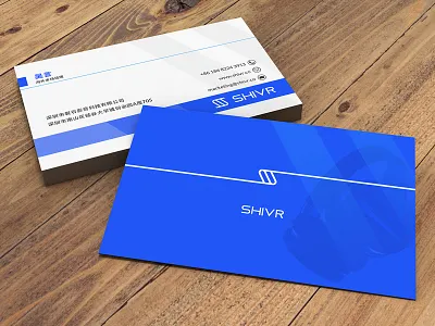 SHIVR Business Card Design ad branding business card business card template card company design designer business card nisha nisha droch nisha f1