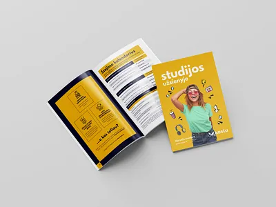 Brochure about studies brochure cover design magazine print print design spreadsheet