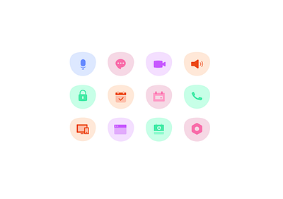 Icons product ui ui ux design vector web