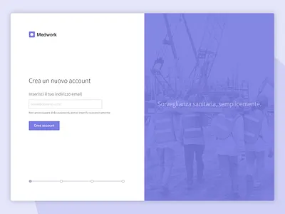 Medwork — Sign up sign up signup ui ux