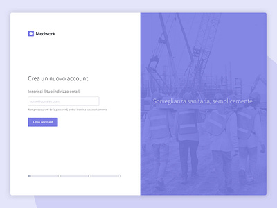 Medwork — Sign up sign up signup ui ux