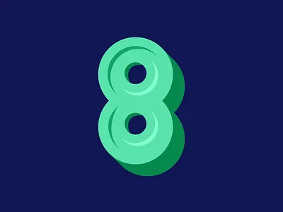 36 Days Of Type 8 36 days of type 36dayoftype 36days 36daysoftype art colour design flat lettering vector