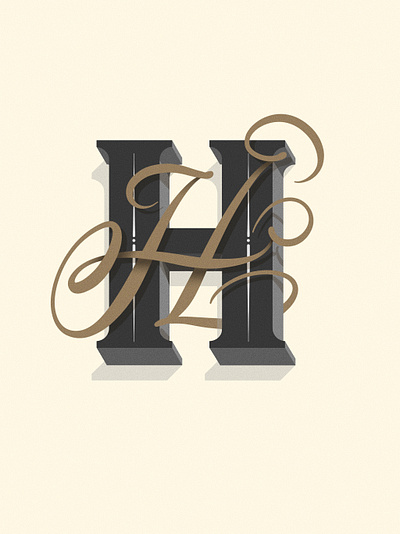 HARRY ROBBERTS ART design illustration logo typography vector