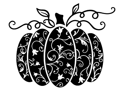 Pumpkin icon vector design halloween illustration logo pumpkin spice vector