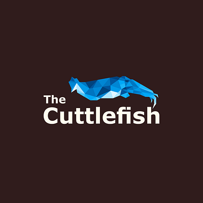cuttlefish design geometric icon illustration logo typography vector