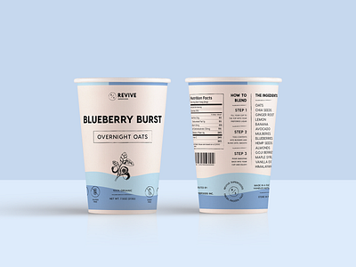 Superfoods Packaging Concept brand brand identity branding cup healthy logo logo design minimal modern monoline oats organic packaging packaging design packaging mockup superfoods